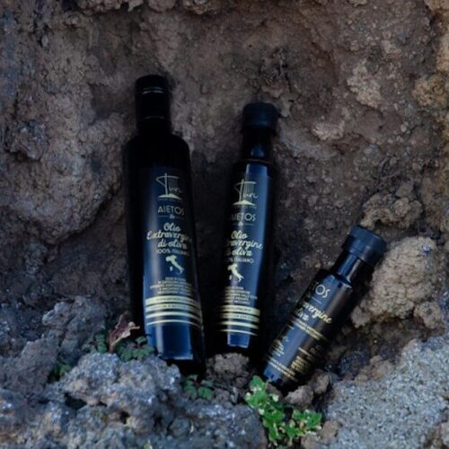 bottiglie di olio extravergine Ubi tu